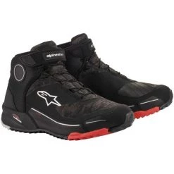 Alpinestars CR-X Drystar Riding Shoes Camo 993 Color Riding Shoes Black/Camo Red 993