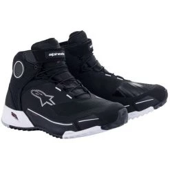 Alpinestars CR-X Drystar Riding Shoes White 12 Color Riding Shoes Black/White 12