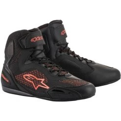 Alpinestars Faster-3 Rideknit Shoes Red Fluo 1030 Color Shoes Black/Red/Fluo 1030