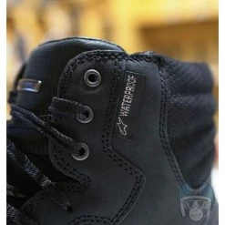 Alpinestars J-6 Waterproof Black 10 Color Black 10 -Motorcycle boots Sales alpinestars j 6 waterproof black 10 5
