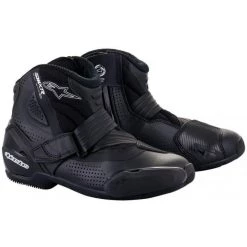 Alpinestars SMX-1 R V2 Vented Shoes Black 1100 Color Shoes Black/Black 1100