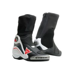 Dainese Axial D1 Boots Black/White/Red Lava A66 Color Boots Black/White/Red Lava A66