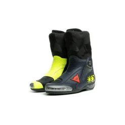 Dainese Axial D1 Replica Valentino Boots 10C Color Boots Giallo Fluo/Blu Reggiani 10C -Motorcycle boots Sales dainese axial d1 replica valentino boots 10c 3