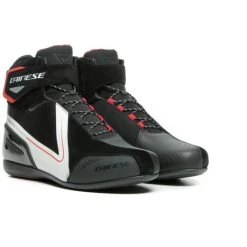 Dainese Energyca D-WP Shoes Black/White/Lava Red A66 Color Shoes Black/White/Lava Red A66