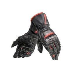 Dainese Full Metal 6 Gloves Black/Black/Red Fluo P75 Color Gloves Black/Black/Red Fluo P75