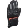 Dainese Mig 3 Air Tex Gloves Fluo Red 628 Color Gloves Black/Fluo-Red 628