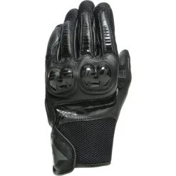Dainese Mig 3 Unisex Leather Gloves Black 631 Color Gloves Black/Black 631