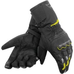 Dainese Tempest D-Dry Long Gloves Fluo Yellow 620 Color Black/Fluo Yellow 620