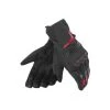 Dainese Tempest D-Dry Short Gloves Red R08 Color Gloves Black/Red R08