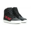 Dainese York Lady D-WP Shoes Dark Carbon/Red 08D Color Shoes Dark Carbon/Red 08D