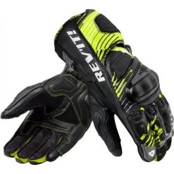 REV'IT Apex Gloves Neon Yellow/Black Color Gloves Neon Yellow/Black