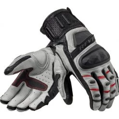 REV'IT Cayenne 2 Gloves Black/Silver Color Gloves Black/Silver