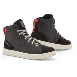 REV'IT Delta H2O Shoes Black/White Color Shoes Black/White