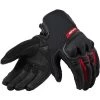REV'IT Duty Gloves Black/Red Color Gloves Black/Red