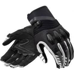 REV'IT Energy Gloves Black/White Color Gloves Black/White