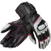 REV'IT Xena 3 Gloves Ladies Black/White Color Gloves Ladies Black/White